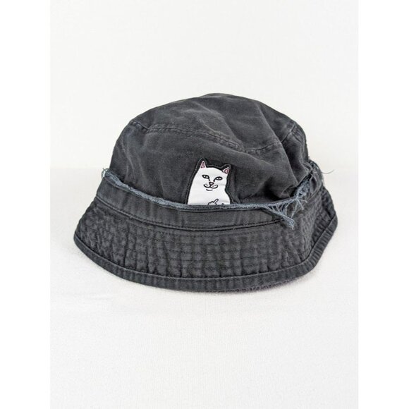 RIPNDIP Lord Nermal Bucket Hat Made in USA Skater Cat Unisex Embroidered - Picture 1 of 7